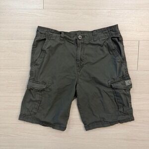 Unionbay Olive Green Cargo Shorts Mens Size 34 Utility